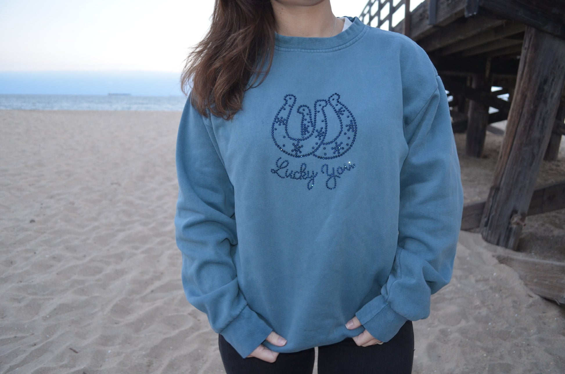 Lucky You Crewneck Sweatshirt