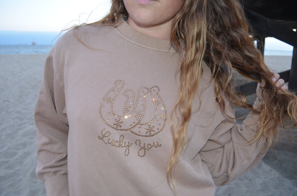 Lucky You Crewneck Sweatshirt