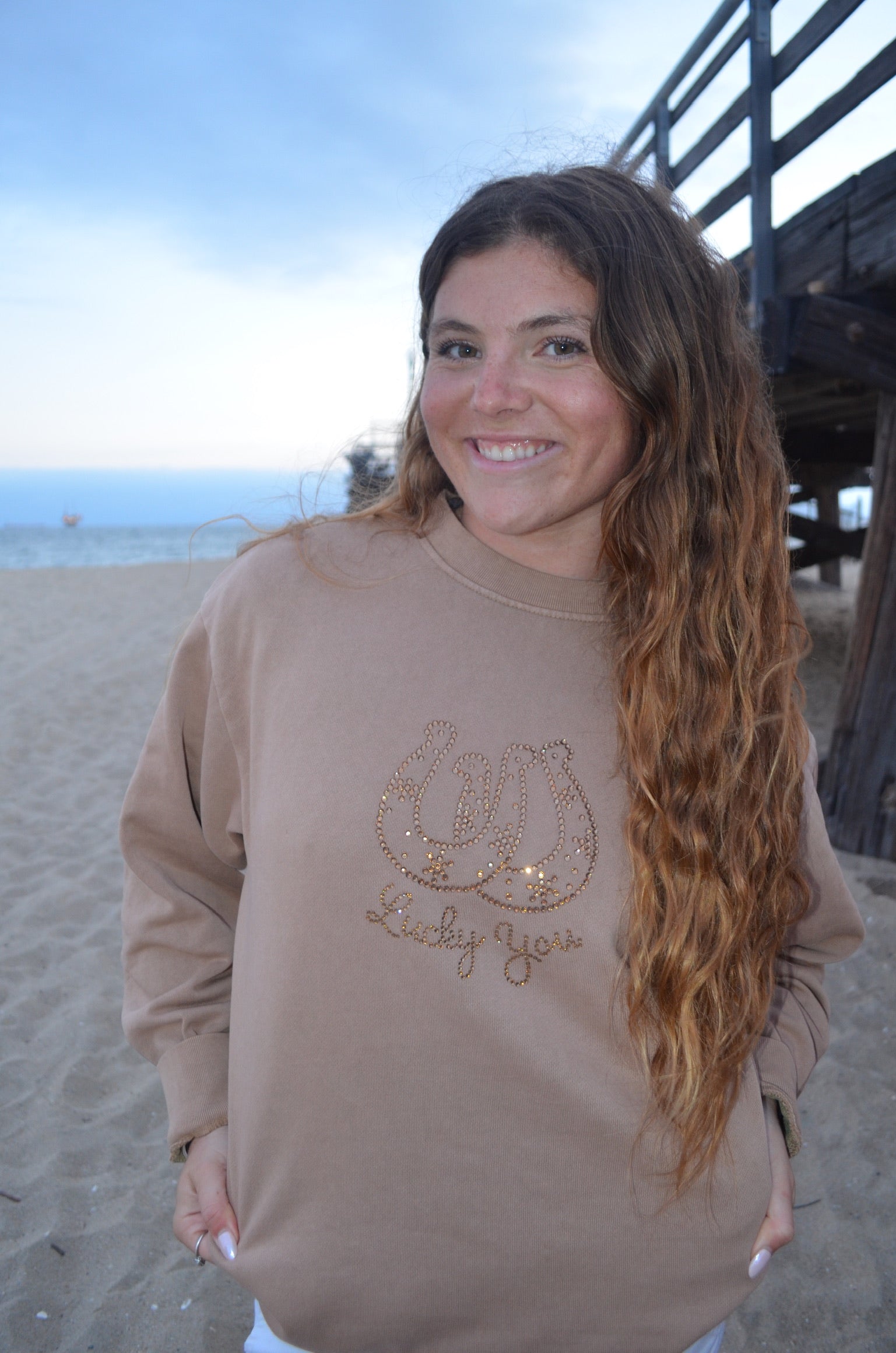 Lucky You Crewneck Sweatshirt