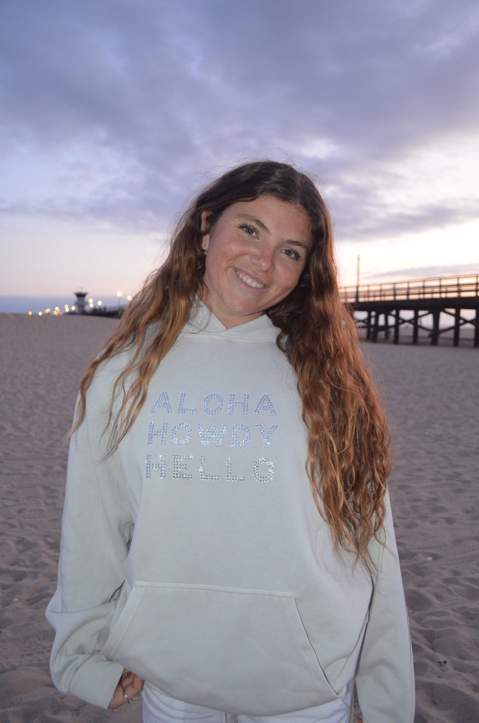 Aloha Howdy Hello Hoodie