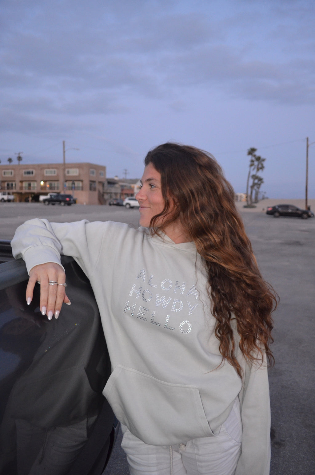 Aloha Howdy Hello Hoodie