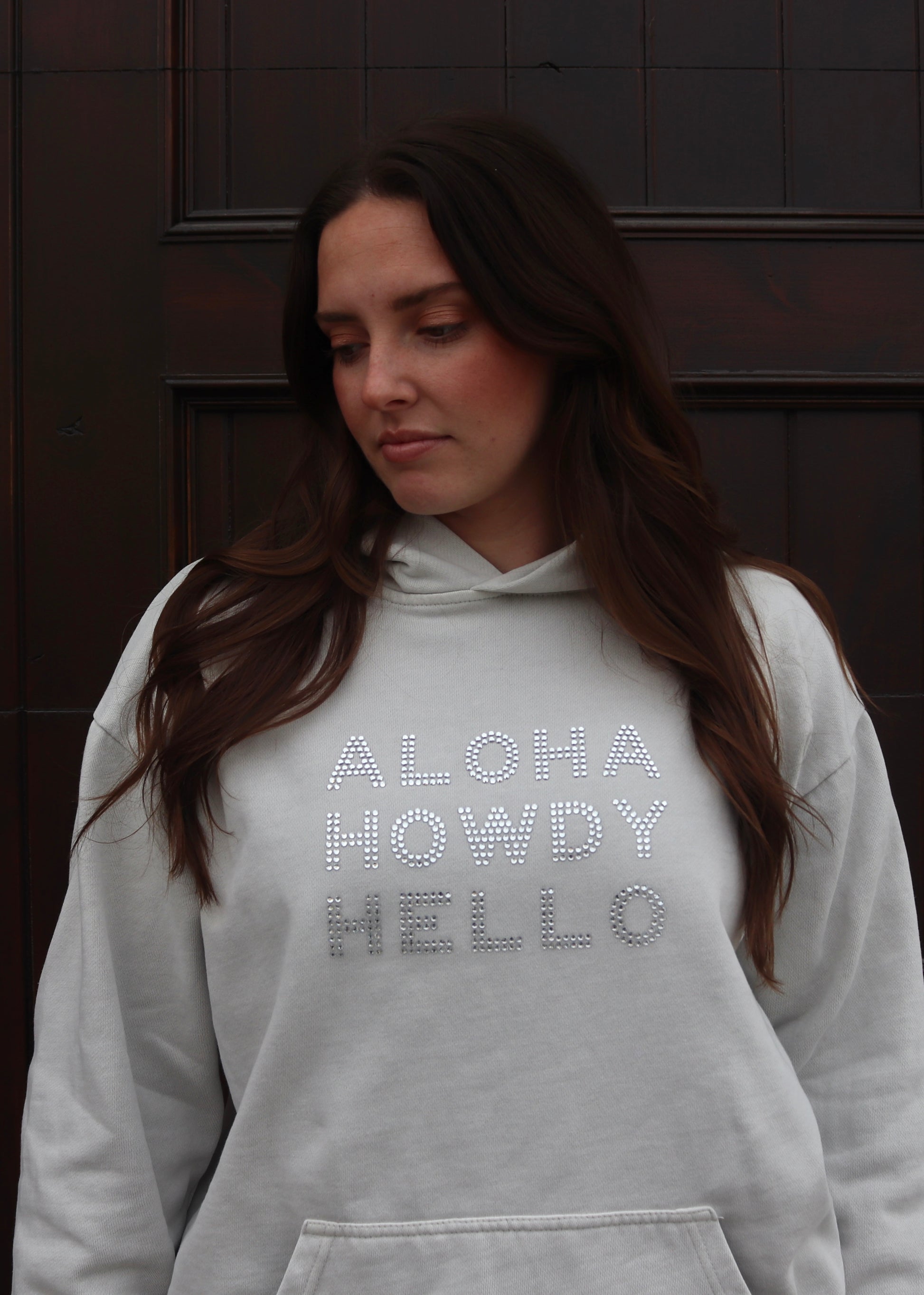 Aloha Howdy Hello Hoodie