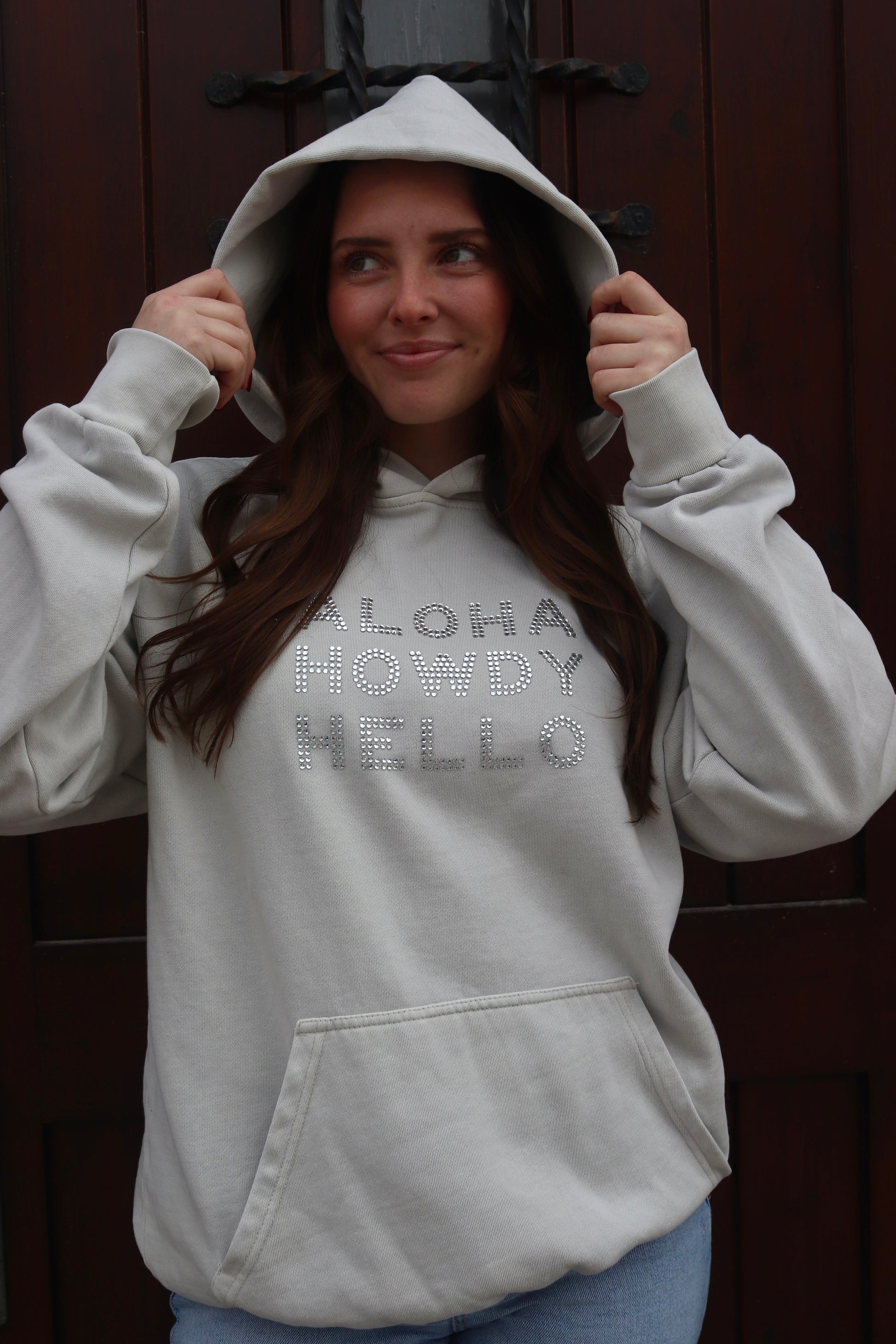 Aloha Howdy Hello Hoodie