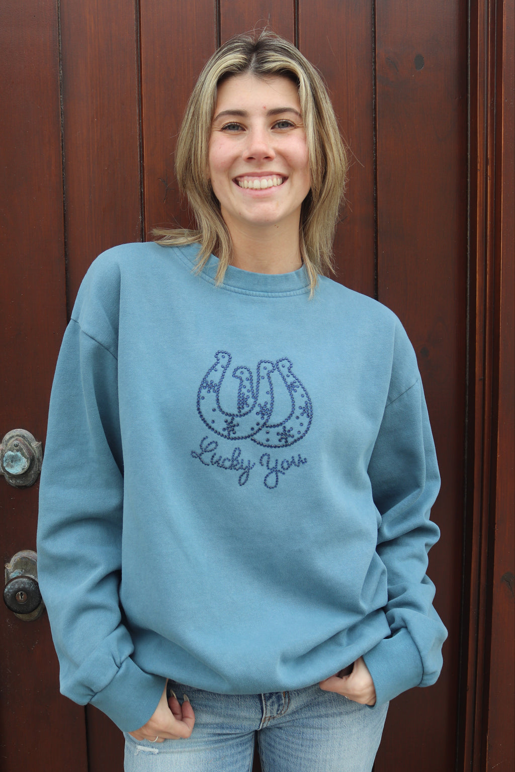 Lucky You Crewneck Sweatshirt